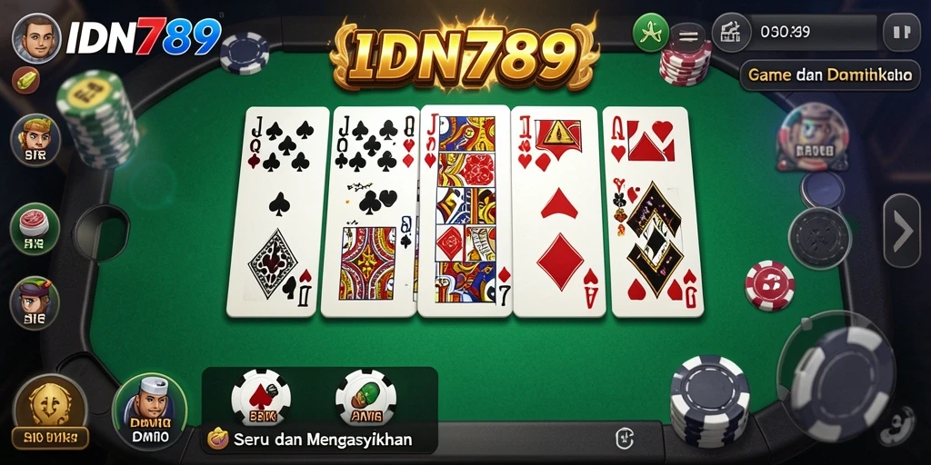 Tampilan gameplay seru dari IDN789, penuh aksi dan keseruan.