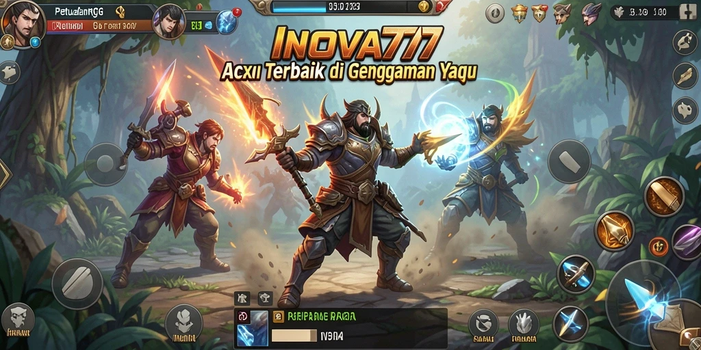Gameplay seru dan menegangkan di dunia fantasi INOVA77.