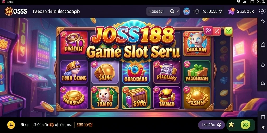 Tampilan menarik dari gameplay JOSS188 yang seru dan mengasyikkan.